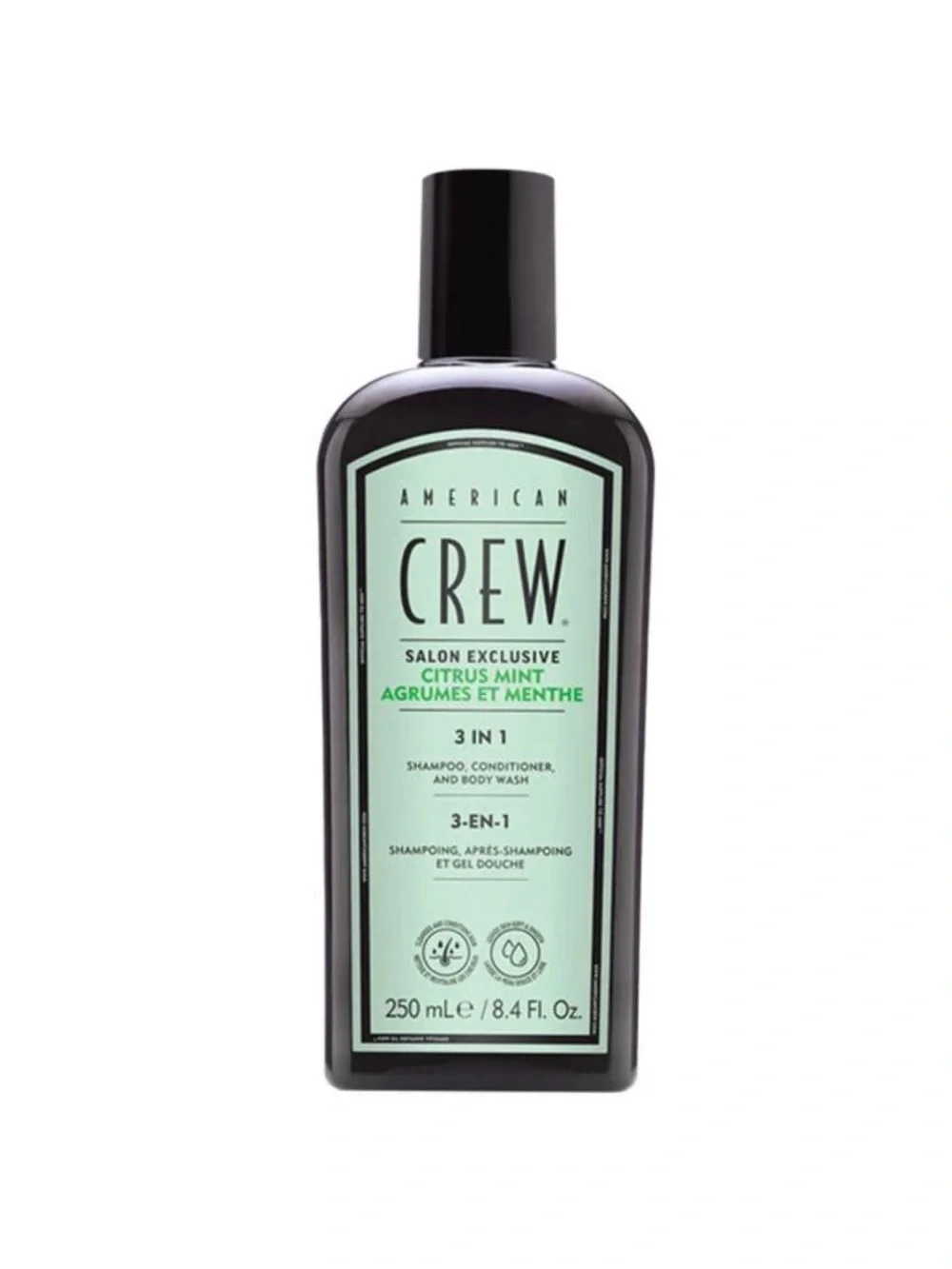 Citrus Mint 3-in-1 Shampoo, Conditioner & Body Wash and Molding Cream